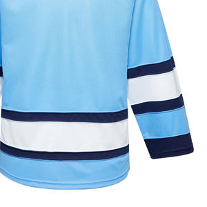 Venta al por mayor Impresión digital personalizada de alta calidad divertida ropa de hockey sobre hielo en blanco Jersey de hockey spandex/material de algodón para equipos jugadores - Product Image 3