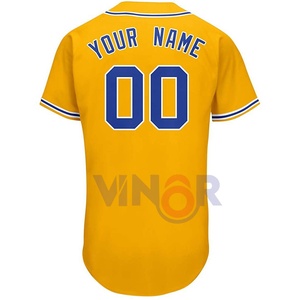 เสื้อกีฬาเบสบอลทีมออกแบบได้ตามต้องการเสื้อซอฟต์บอลผ้าโพลีเอสเตอร์พิมพ์ดิจิตอล - Product Image 2