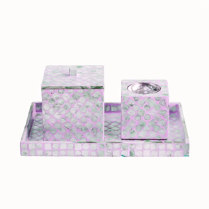 OEM <b>Oud</b> Burner Electric Bone & Mother of Pearl Inlay <b>Bakhoor</b> Burner 2025 Luxury Mubkhar Medkhan with MOP Tray Resin Boxes 2025 - Product Image 4