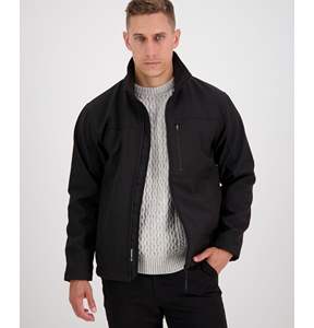 Veste d'embarquement de neige imperméable de haute qualité Veste d'extérieur à capuche et coupe-vent à coque souple Sport Trekking Veste de travail pour hommes - Product Image 5