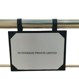 Tablero de buscapersonas de polipiel para pantalla de recogida en el aeropuerto Fácil de llevar con correa colgante y asa trasera - Product Image 1