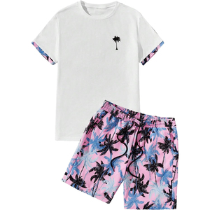 Ensemble assorti de t-shirt en coton de style de rue - Product Image 4