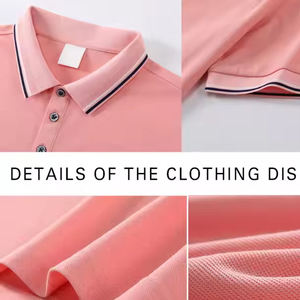 Cool Sky Blue Hombres Polos Casual Manga Corta Punto Transpirable Característica - Product Image 2