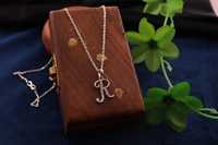 26 pendentif de lettres de l'alphabet anglais, collier de haute qualité, breloques en acier inoxydable