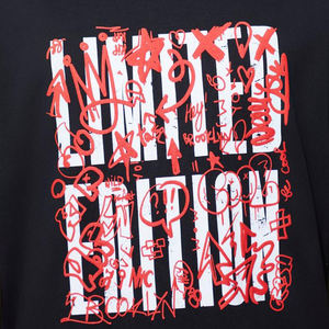 Top qualité 100% coton surdimensionné t-shirt couleur unie bouffée impression poids lourd épaule ample échantillon gratuit t-shirt pour hommes - Product Image 3