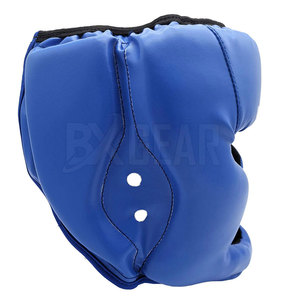 ชุดป้องกันศีรษะสำหรับผู้ชายและผู้หญิงชุดฝึกชกมวยมีแผ่นรองนุ่มแบบปรับได้โลโก้ตามต้องการ - Product Image 3