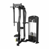 Máquina Comercial de Deltoides Posterior y Pectorales con Peso de 100 kg, Equipo de Entrenamiento de Fuerza con Carga de Pernos para Gimnasio Comercial