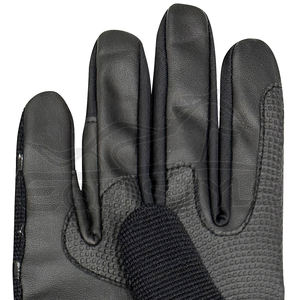 Gants d'équitation noirs personnalisés avec impression silicone, fabricant en gros de gants d'équitation sur mesure - Product Image 5