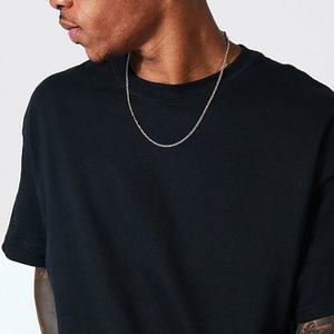 Camisetas Deportivas Personalizadas de Manga Corta para Hombre, 100% Algodón, Transpirables, de Secado Rápido, Ecológicas, Corte Holgado, con Logotipo Estampado en la Parte Delantera, para Verano - Product Image 4