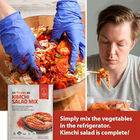 [PUNFOOD] Assaisonnement en poudre de piment à bas prix 18g Assaisonnement aromatisé au kimchi avec poudre de piment rôti