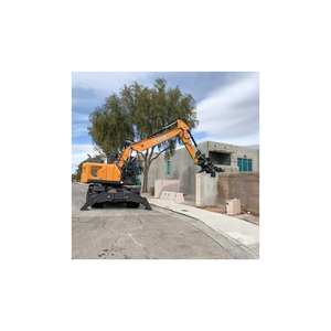 Machine hydraulique efficace d'excavatrice à roues de cas avancé équipement durable pour le creusement de travaux routiers chargement levage aménagement paysager - Product Image 6