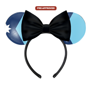 ที่คาดผมสั่งทำพิเศษจากโรงงาน - หูหนูแบบสั่งทำพร้อมดีไซน์ที่ได้รับการอนุมัติล่วงหน้า ลายธงประจำรัฐมินนิโซตา - Product Image 1