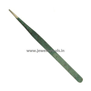 Pinzas de Diamante de Acero Inoxidable con Bloqueo Lateral Industrial para Manipulación de Gemas, Herramientas y Equipos de Joyería - Product Image 5