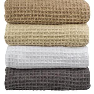 Couverture à texture gaufrée agréable pour la peau de qualité supérieure confortable pour toutes les saisons sommeil et voyage vente à l'exportation - Product Image 4