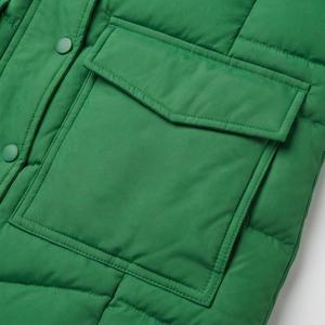 Vestes parka en polaire douces et chaudes pour hommes, logo personnalisé, vêtements de sport d'hiver, coupe-vent, capuche, doublure en coton, manteau en fourrure formel, thermique - Product Image 5