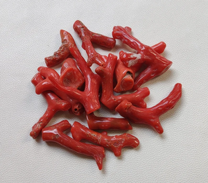 100% Natural italiano Coral rojo piedra preciosa Coral rama suelta pulido AA + CALIDAD Coral Stick suave piedra preciosa diseñador Coral Stick - Product Image 2