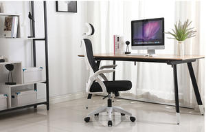 Conception de chaise pivotante de conférence de confort en maille rotative à 180 degrés meubles inclinables chaise de bureau de luxe en maille pour personnel de direction - Product Image 5