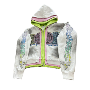 Novedad, Jersey de Alta Calidad Bordado 100% Algodón, Diseño Personalizado, Talla Grande, Color Sólido, Ropa de Invierno para Exteriores, Venta al por Mayor - Product Image 1