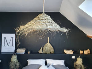 Juego ecológico de 4 pantallas colgantes de algas marinas naturales hechas a mano de Vietnam - Product Image 3