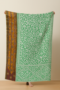 Courtepointes Kantha Heritage Premium fabriquées à la main d'Inde Quilts Kantha en pur coton - Product Image 3