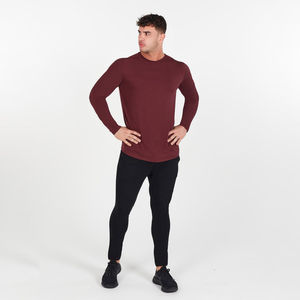 <b>Men's</b> <b>Long</b> <b>Sleeve</b> Athletic Sports T-Shirts Tops <b>Men</b> Gym <b>Tshirt</b> - Product Image 6