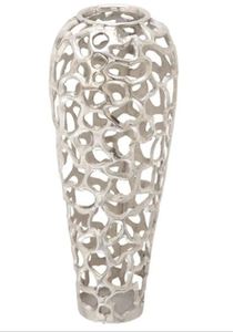 Florero de aluminio de estilo moderno superventas (juego de dos) para decoración de hogar y jardín maceta hecha a mano para la venta - Product Image 2