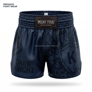 Shorts de Kickboxing al por Mayor, Shorts de MMA, Equipo de Boxeo, MOQ Bajo, Envío Rápido, Shorts de Muay Thai para Hombre y Mujer - Product Image 6