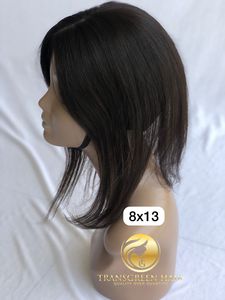 วิกผมแท้จากอินเดีย รุ่น Virgin Remy ขนาด 5 นิ้ว 8x13 แบบตรง 100% ไม่ผ่านการแปรรูป สำหรับผู้หญิง - Product Image 2