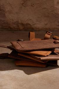 Direct Sales of Customized Soft Genuine Leather <b>Luggage</b> Tag LLT-0054 from Factory Direct Sales for Travel Tags - Product Image 6