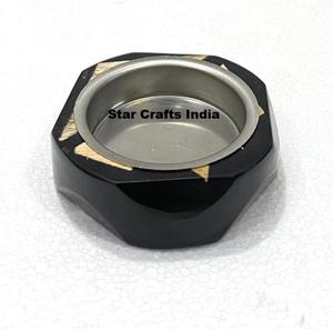 Brûleur à Bakhoor élégant en bois de santal et résine époxy 100% naturel pour la maison, parfum d'ambiance, usage religieux, porte-encens - Product Image 3