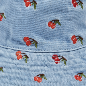 Chapeau Bob Tendance Brodé de Fleurs Marguerites - Chapeau de Soleil d'Été en Coton Doux pour Hommes et Femmes - Product Image 6