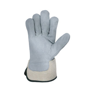 Ropa DE SEGURIDAD DE CUERO dividido de vaca de alta resistencia, guantes de trabajo con calefacción, trabajo industrial de protección resistente a cortes para construcción de jardines - Product Image 1