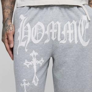 Pantalons décontractés pour hommes de haute qualité 2025, 100% coton, couleur unie, style pantalon ample imprimé, tissu confortable - Product Image 4