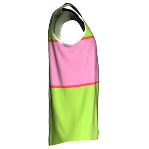 Camisetas de baloncesto de diseño personalizado para hombre, material de poliéster transpirable, camiseta de entrenamiento reversible de secado rápido para deportes de verano - Product Image 6