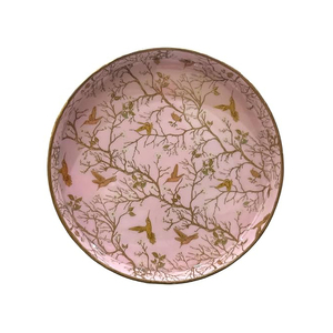 Plateau de service en mangue de la meilleure qualité, forme ronde, design imprimé, taille personnalisée pour le thé, les collations, le plateau à café, table de salon - Product Image 1