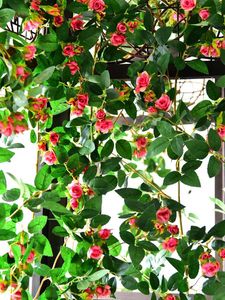 ดอกไม้ประดิษฐ์หัวโตแบบวินเทจสำหรับตกแต่งกลีบดอกไม้หลากสี - Product Image 5