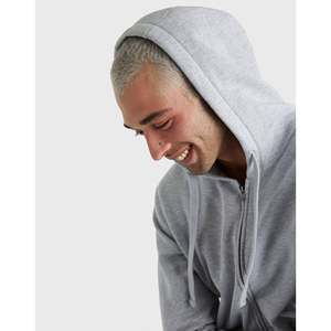 Wholesale Custom Men's <b>Thick</b> Full Zip up 100% Cotton <b>Fleece</b> Hooded <b>Jacket</b> Outerwear Training Wear Winter Warm - Product Image 5