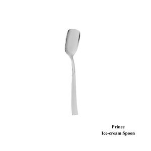 Juego de Cubiertos Prince de Acero Inoxidable de 14g - Colección Elegante de Cubiertos Planos de 14 SWG para Servir Comida y Postre - Product Image 5