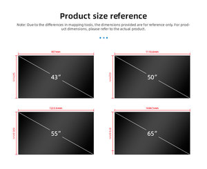 Nhà máy OEM 4K HD <span class=keywords><strong>LCD</strong></span> Monitor cho 43/50/55/65 inch 3840*2160p trong nhà Wall Mount Màn hình <span class=keywords><strong>LCD</strong></span> hiển thị - Product Image 3