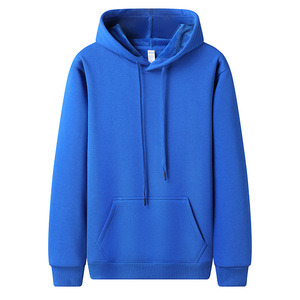 Sweat-shirt à capuche 400g personnalisé pour hommes, veste d'hiver avec impression en relief, vêtements en molleton rembourré - Product Image 5