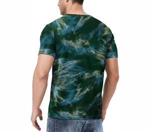 เสื้อยืดพิมพ์ลายสำหรับผู้ชายเสื้อยืดวินเทจผ้าฝ้ายโพลีเอสเตอร์50/50แบบกำหนดเอง - Product Image 2