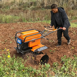 KATHER Nouveau Modèle 2025 <span class=keywords><strong>Matériel</strong></span> de motoculture agricole Motoculteur électrique <span class=keywords><strong>Micro</strong></span>-cultivateur <span class=keywords><strong>pour</strong></span> le labour et le <span class=keywords><strong>d</strong></span>ésherbage 7hp 9hp 10hp 12hp - Product Image 6