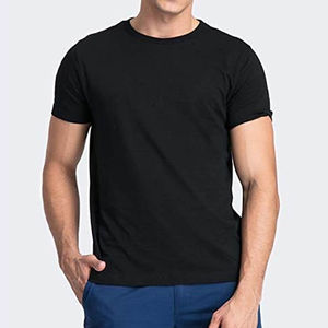 Camiseta de Manga Corta de Algodón Grueso para Hombre, Diseño de Logotipo Personalizado, Color Verde Sólido, Alta Calidad, Talla Grande, Musculación, Tejido de Punto - Product Image 2