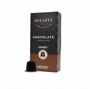 Cápsulas Compatibles con Cafeteras Italianas de Aluminio Occaffe, Caja de Chocolate con 10 Cápsulas en un Cartón para Café - Product Image 4