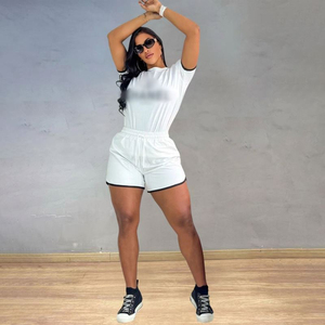 2025 otoño Jogger suéter gimnasio entrenamiento algodón sudaderas con capucha bordado personalizado mujeres cuello redondo sudadera - Product Image 6