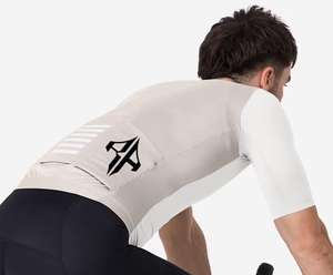 Camisetas de ciclismo con logotipo personalizado de alta calidad Premium para hombres 100% poliéster nueva tecnología de sublimación diseño impreso con cremallera completa - Product Image 6
