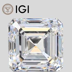 เพชรแล็บทรงอัสเชอร์ 1 กะรัต ระดับ D VVS2 รูปทรงอัสเชอร์  รับรองโดย IGI - Product Image 1