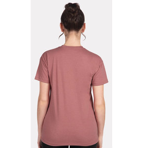 T-shirt en coton pour femmes-T-shirt cool et écologique pour femmes T-shirt respirant décontracté CVC pour femmes - Product Image 5