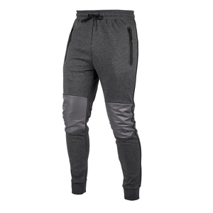 Pantalones ligeros de entrenamiento de gimnasia para hombre, pantalones de chándal de poliéster de lana con logotipo personalizado y Parte delantera plana, estilo informal, ropa para correr, cintura media - Product Image 4