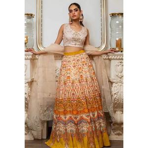 Costume indien de styliste Bollywood Salwar Kameez, robe de mariage, tissu, Collection Eid, vente, 2023 - Product Image 3